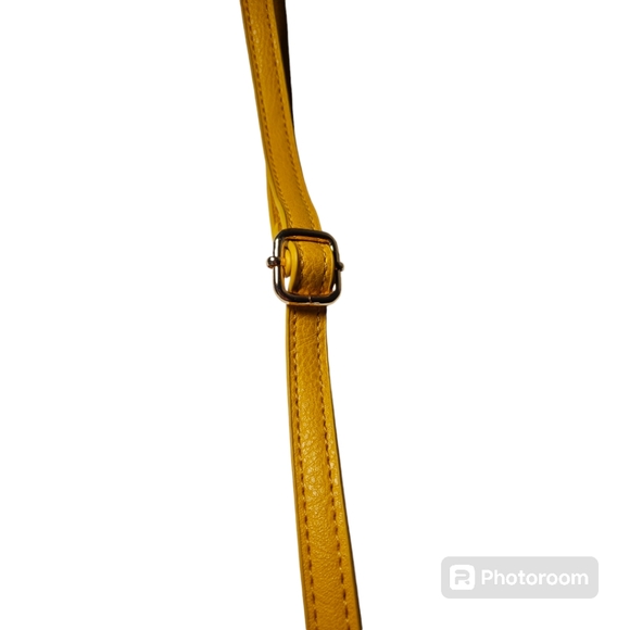 Dome Crossbody Bag With Adjustable Strap And Two Tassels - Picture 5 of 9